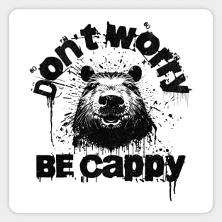 Don't worry be Cappy Magnet